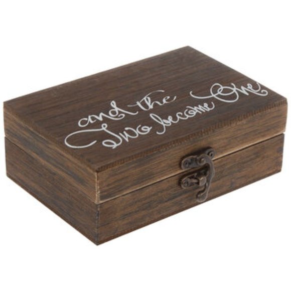 Hobby Lobby Party Supplies Hobby Lobby Two One Wood Ring Box